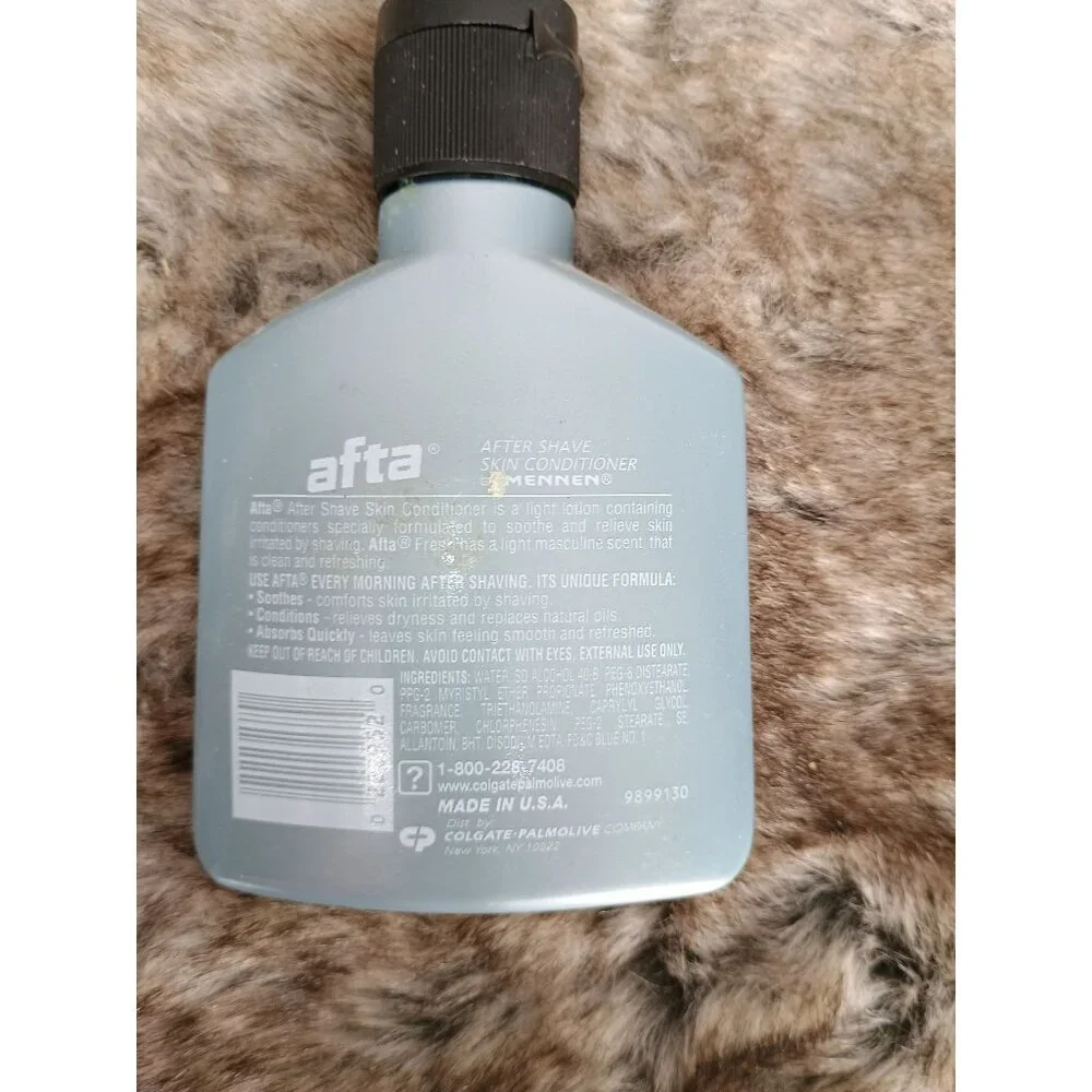 Afta By Mennen After Shave Skin Conditioner Fresh Scent 3 Fl Oz Soothes Irritate